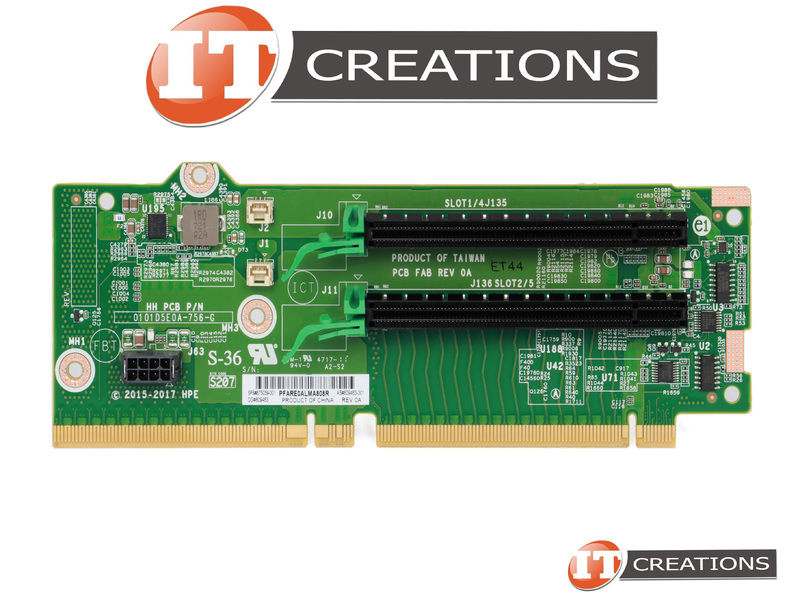 HP Riser PCI-E M.2 x8 x16 Cage ProLiant DL380 560 Gen10 875056-001