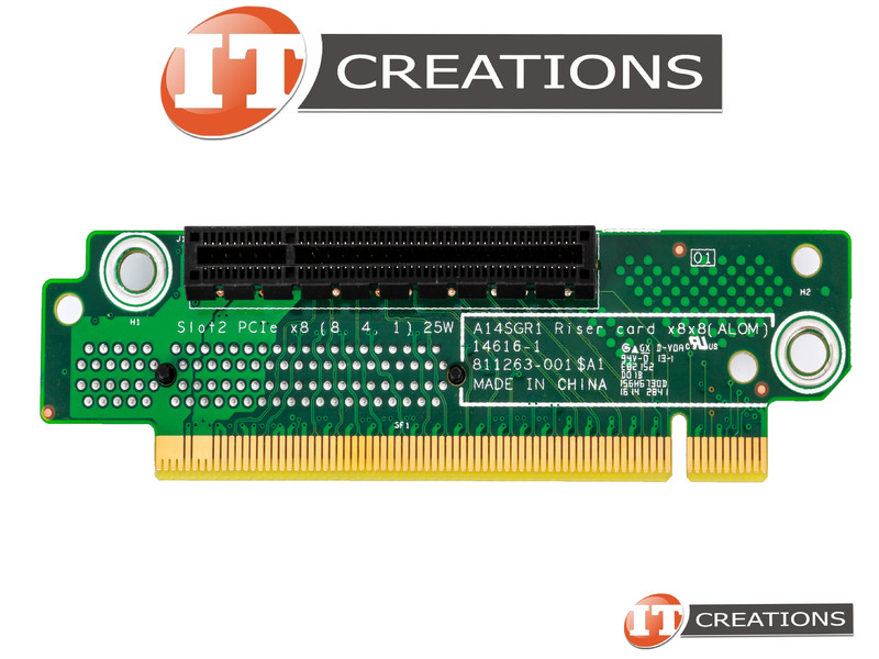 811262-001 HP Riser Card PCI-E X16 For HPE Proliant Dl20 G9 Slot1 ...