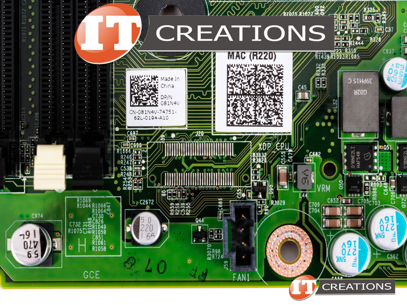 81N4V DELL MOTHERBOARD FOR DELL POWEREDGE R220 / DL1000 BACKUP AND ...