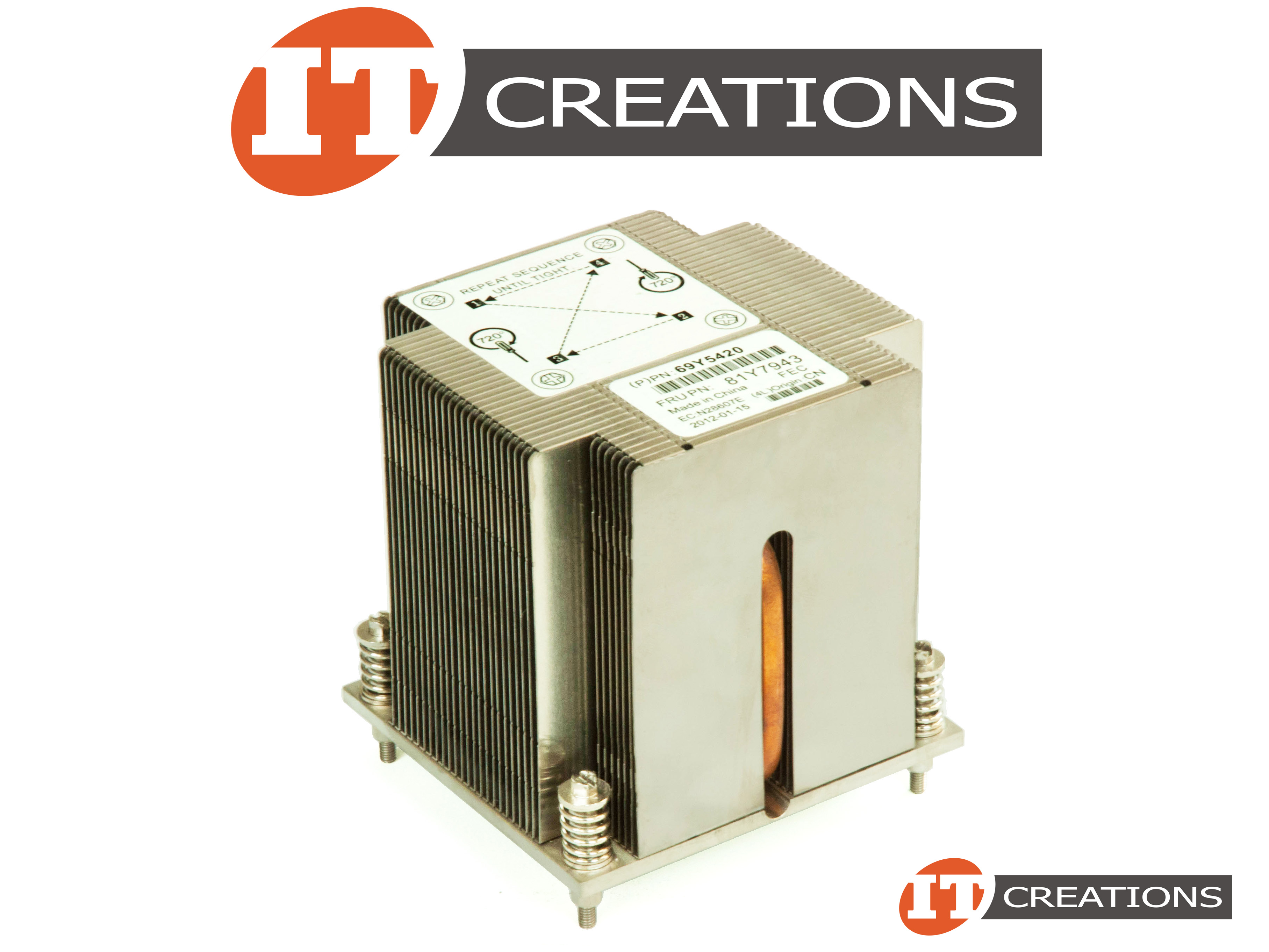 81Y7943 IBM HEATSINK FOR IBM SYSTEM X3100 M4 - LATCH TYPE