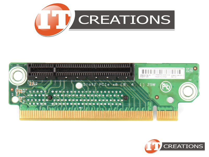 823798-001 HP PCI Riser Card For HPE Proliant Dl20 G9 ( 2 ) TWO PCI-E ...