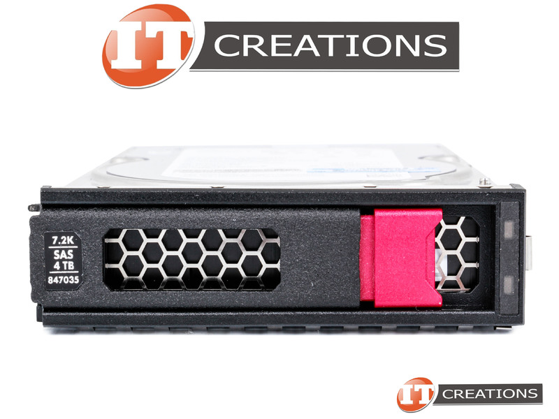 847035-001 - Refurbished - HP / HPE 4TB 7.2K RPM SAS III 3.5 INCH 