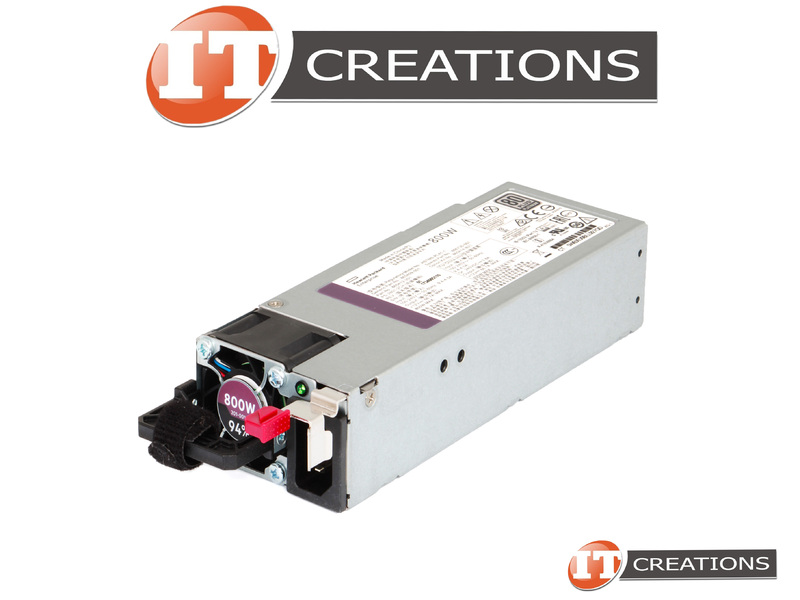 865412201 HP POWER SUPPLY 800W AC INPUT 100240V 5060HZ 9.44.5A 80