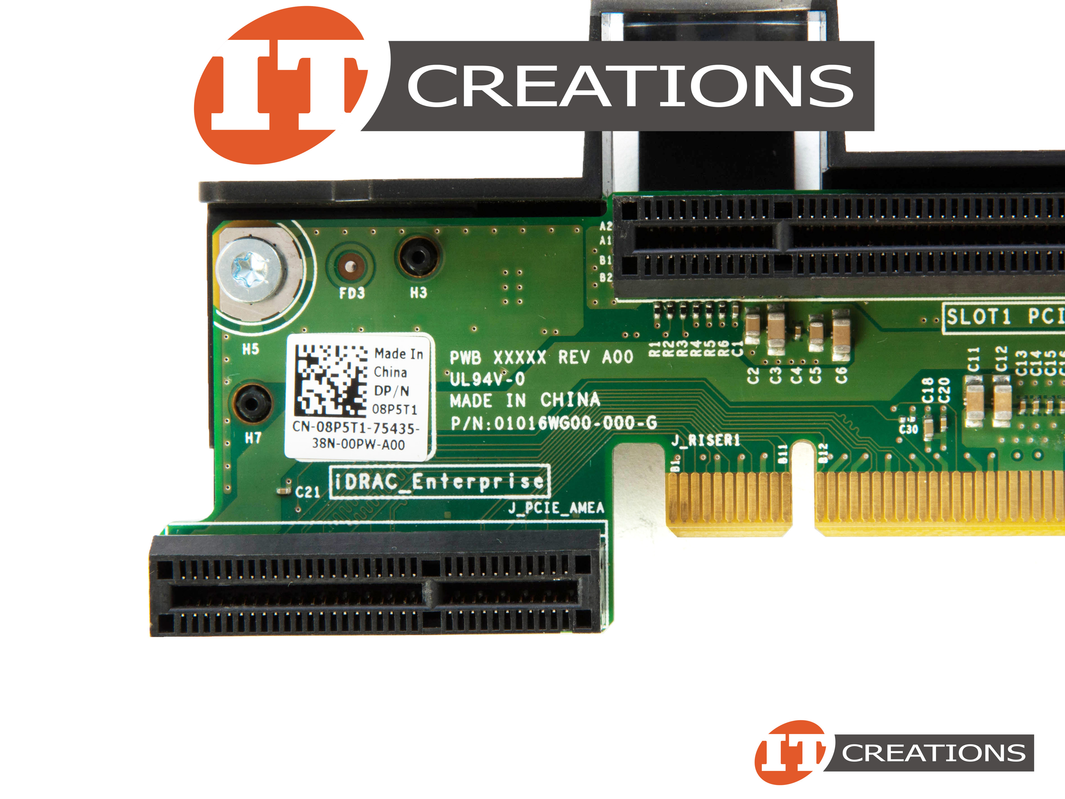 8P5T1 DELL Riser 1 Board For DELL Poweredge R520 1P System Riser Card ...