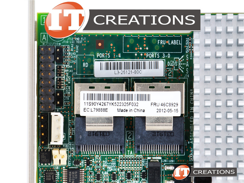 90Y4267HIGH P IBM SERVERAID M5014 ADAPTER 6GB/S SAS / SATA EIGHT PORT