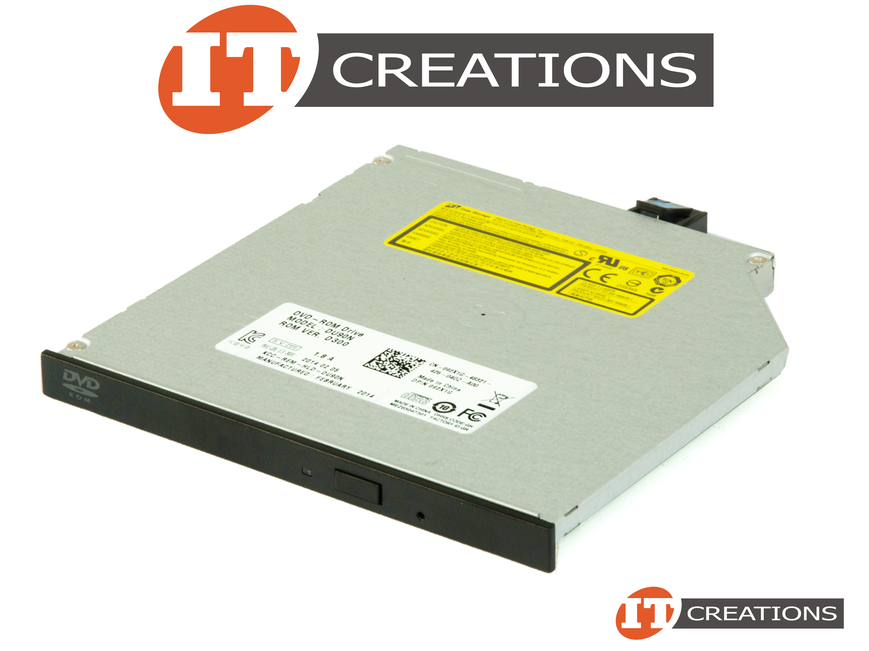 92X1G DELL OPTICAL DRIVE DVD ROM ULTRA SLIM LINE
