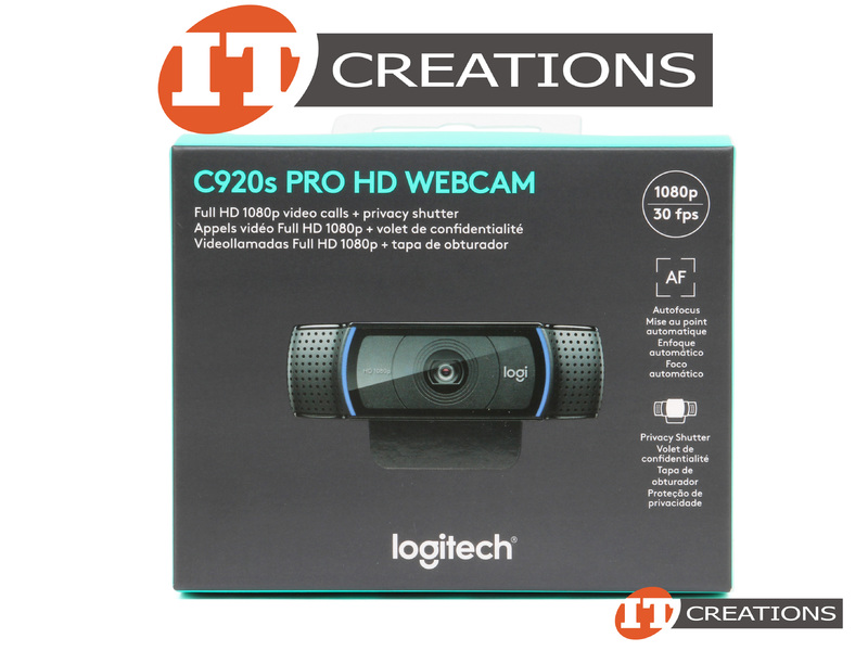 Logitech C920 PRO HD Webcam, 1080p Video with Stereo Audio