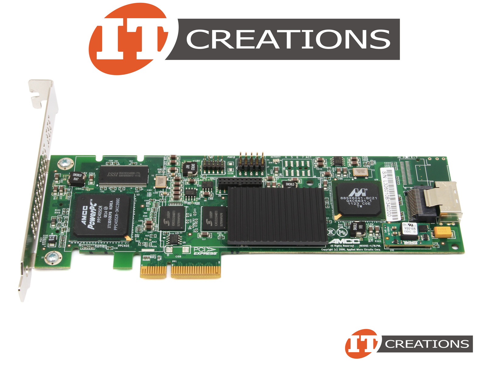 9650SE4LPMLHIGH P AMCC RAID CONTROLLER 256MB PCIEXPRESS TO SATA