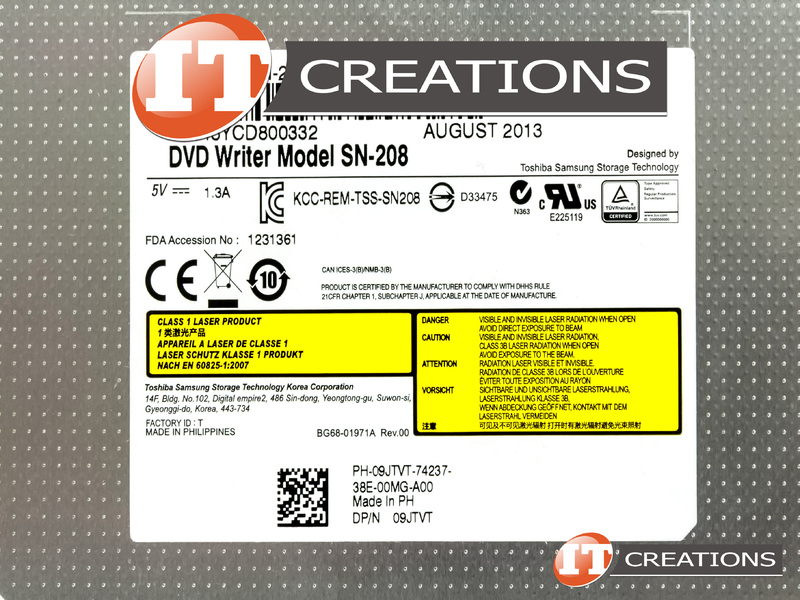 9JTVT DELL OPTICAL DRIVE DVD MULTI RECORDER DVD RW / CD RW ULTRA SPEED