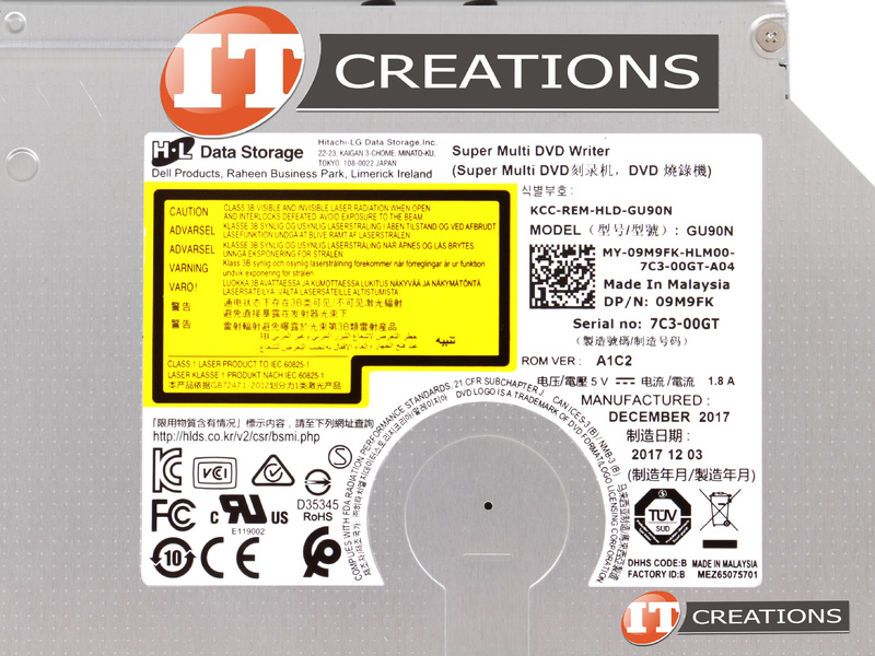 9M9FK DELL OPTICAL DRIVE SUPER MULTI DVD WRITER ULTRA SLIMLINE SLIM