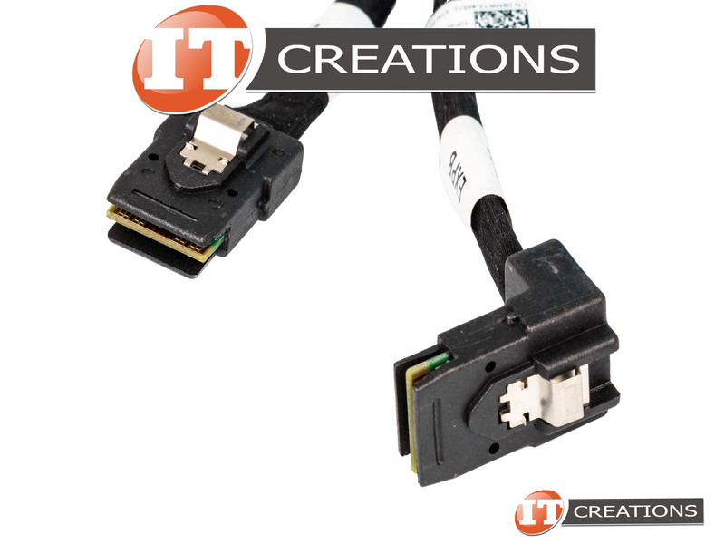 9NW13 DELL MINI SAS CABLE FOR DELL POWEREDGE C2100 17 INCH SFF8087 STRAIGHT TO UPRIGHT MEZZ