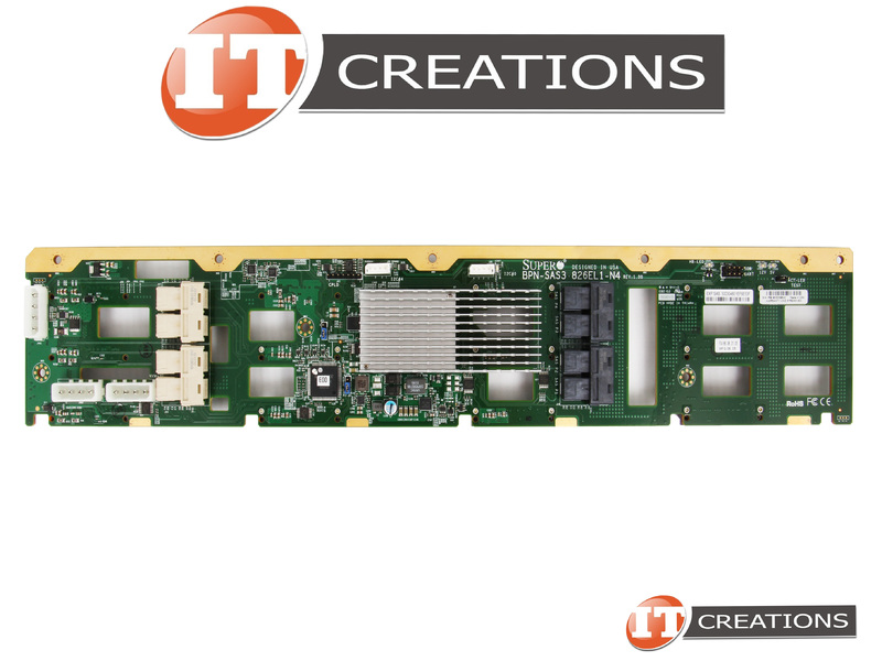 BPN-SAS3-826EL1-N4 SUPERMICRO HARD DRIVE BACKPLANE 3.5 INCH LARGE FORM ...