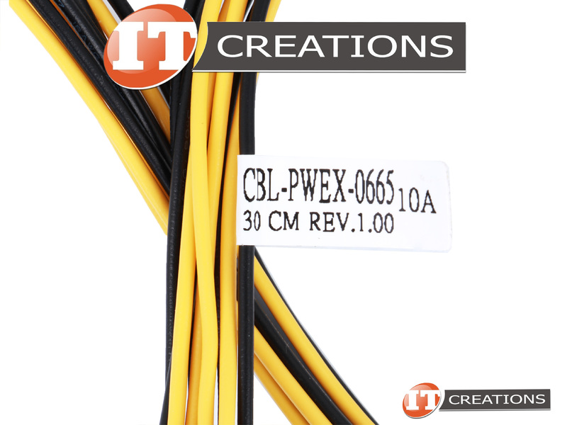 CBLPWEX0665 SUPERMICRO GPU POWER CABLE 12 INCH 8 PIN