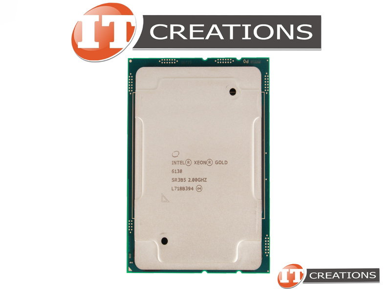 20 Core 40 Thread CPU Intel Xeon Gold 6138 Processor - 2.00GHz