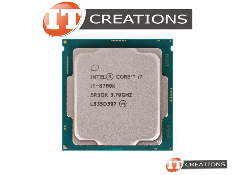 INTEL CORE I7 6 CORE PROCESSOR I7-8700K 3.70GHZ BASE / 4.70GHZ MAX 12MB  SMART CACHE 8 GT/S BUS SPEED TDP 95W FCLGA1151 ( COFFEE LAKE )