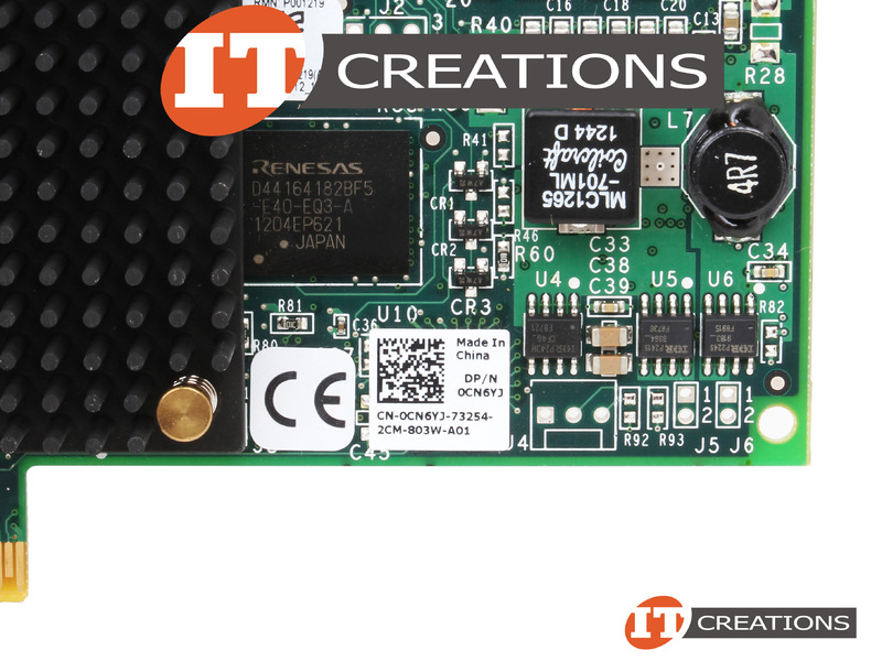 Emulex LPe12000 HBA Scheda Fibre Channel 8Gb/s Singola Porta – Dell CN6YJ – Usata Testata