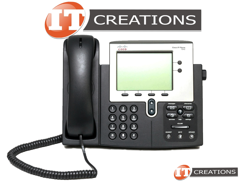 CP-7942G-REF - Refurbished - CISCO UNIFIED IP PHONE 7942G 5 INCH ...