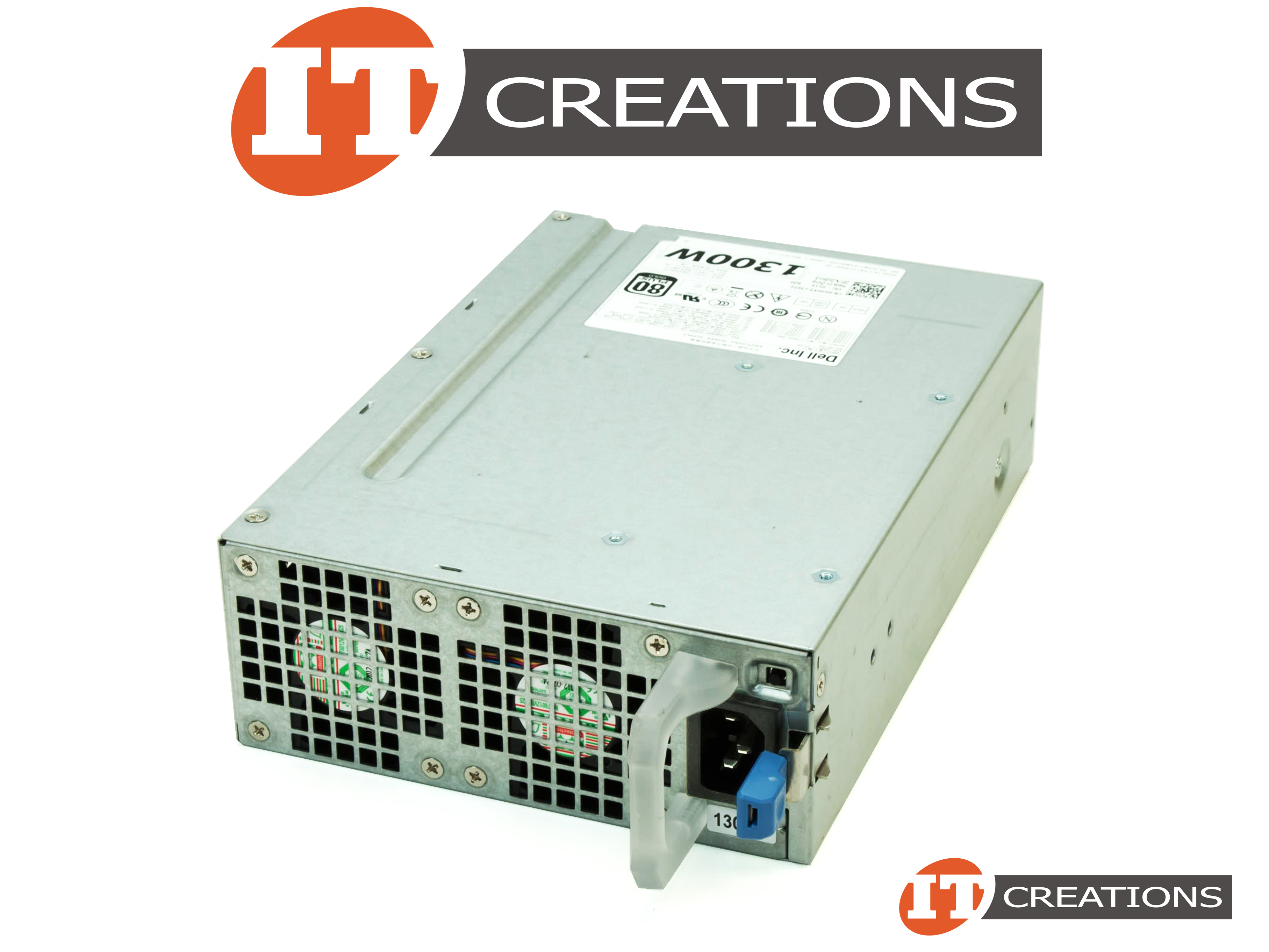 D1300EF00DELL DELL POWER SUPPLY 1300W INPUT 100240V 5060HZ 14.0A 80