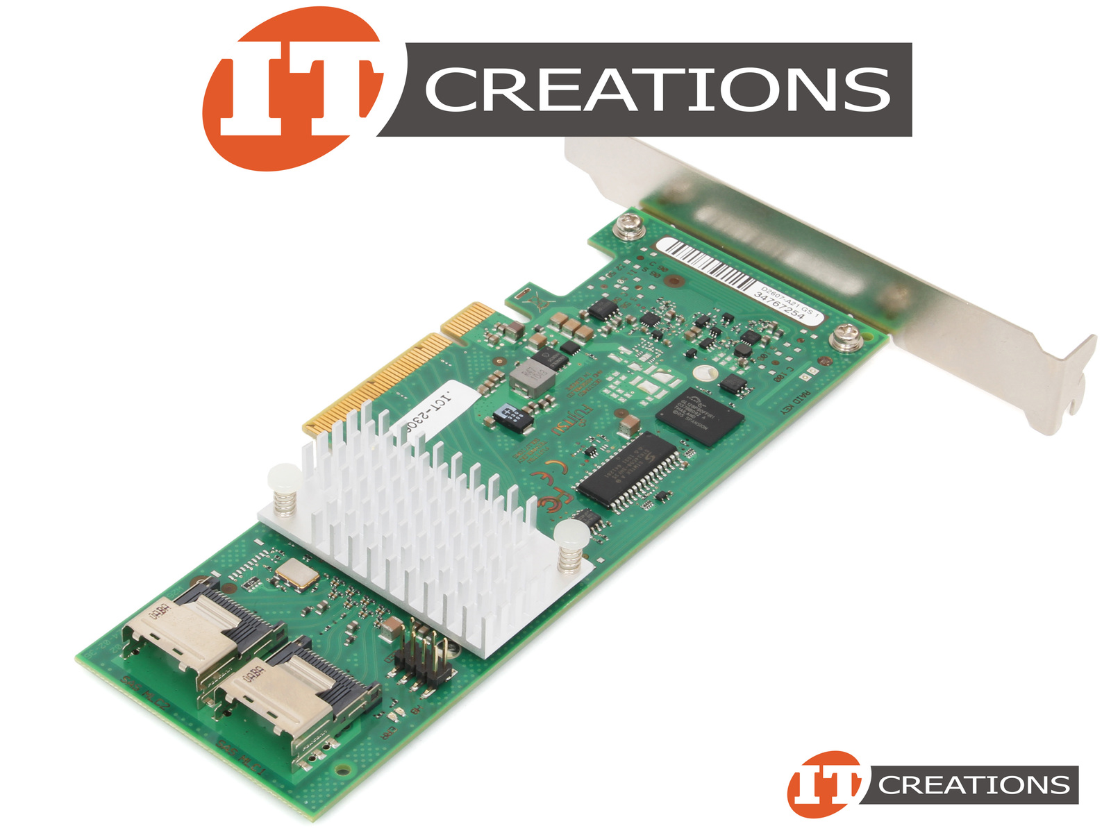 D2607-HIGH P FUJITSU MEGARAID LSI 2008 6GB/S PCI-E 2.0 X8 5 GT/S ( 2 ...