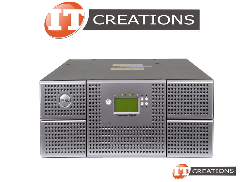 DELL TL4000 Refurbished DELL POWERVAULT TL4000 TAPE LIBRARY 4U