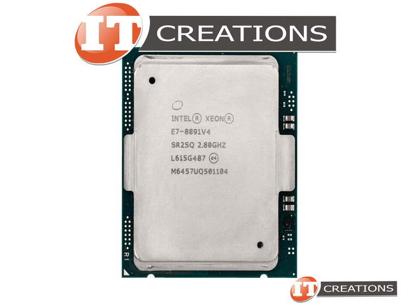 thumbnail image 2 of Intel SR2SQ E7-8891V4 2.80GHz 10-Core Processor - 60MB Cache, 9.60GT/s QPI (Used) 2 of 3