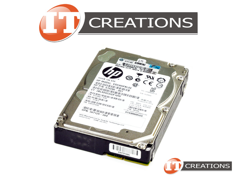 EG0300FBLSE - Refurbished - HP / SEAGATE 300GB 10K RPM SAS 2.5 INCH ...