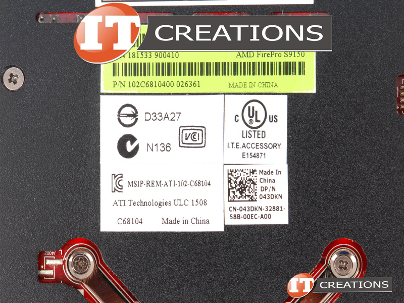 Scheda Grafica AMD FirePro S9150 16GB &ndash; Acceleratore Grafico Professionale &ndash; Usata Funzionante