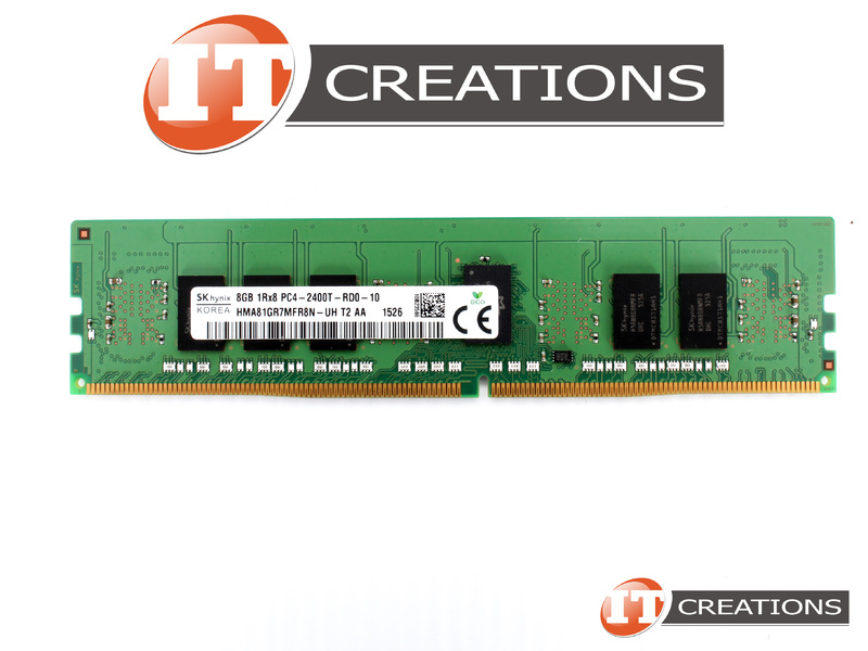 SK HYNIX 8GB PC4-19200 DDR4-2400T-R REGISTERED ECC 1RX8 CL17 288 PIN 1.20V  MEMORY MODULE ( PC4-2400T-R ) (HMA81GR7MFR8N-UH)