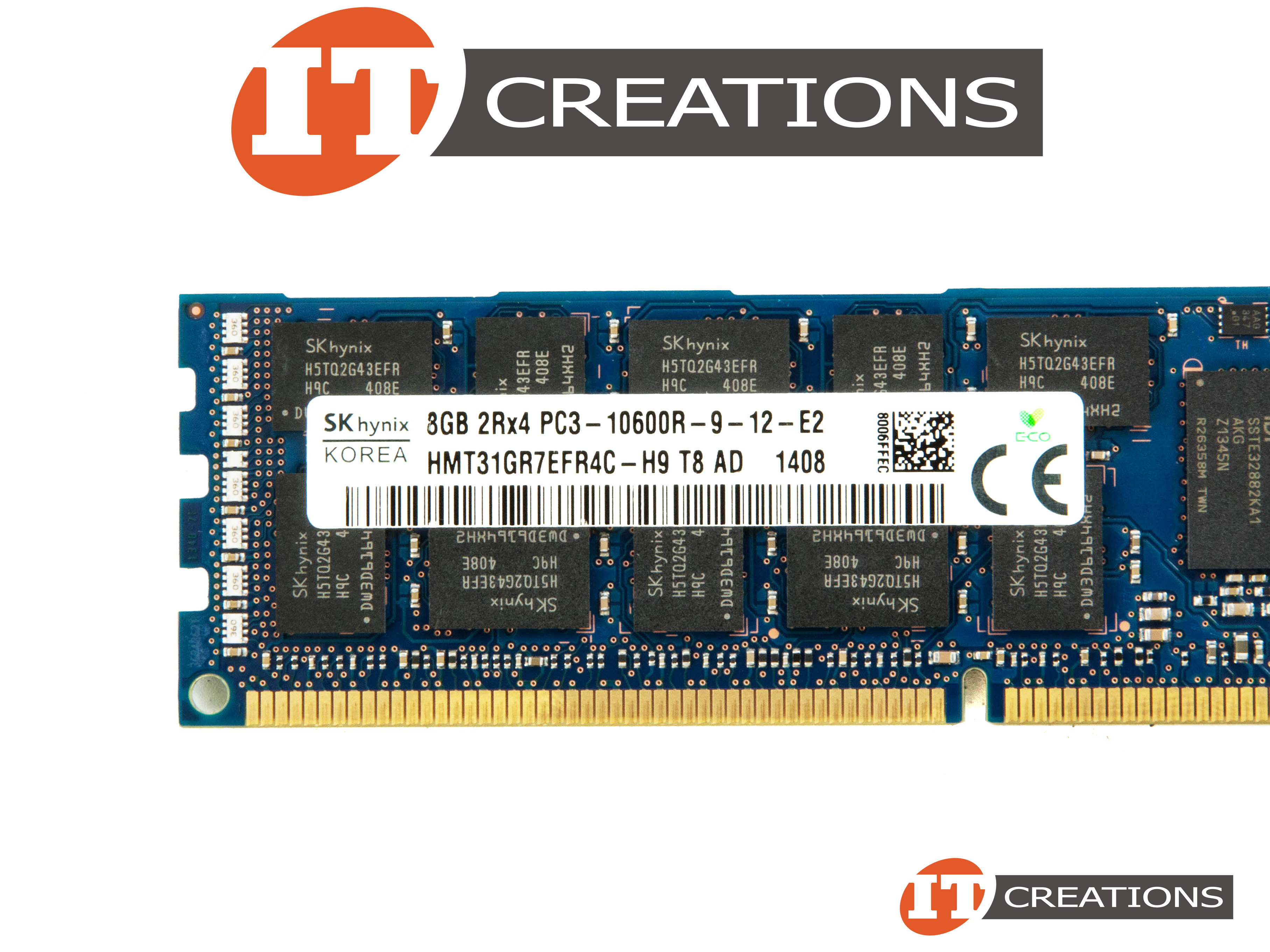 HMT31GR7EFR4C H9 HP SK HYNIX 8GB PC3 10600R DDR3 1333 REGISTERED ECC 