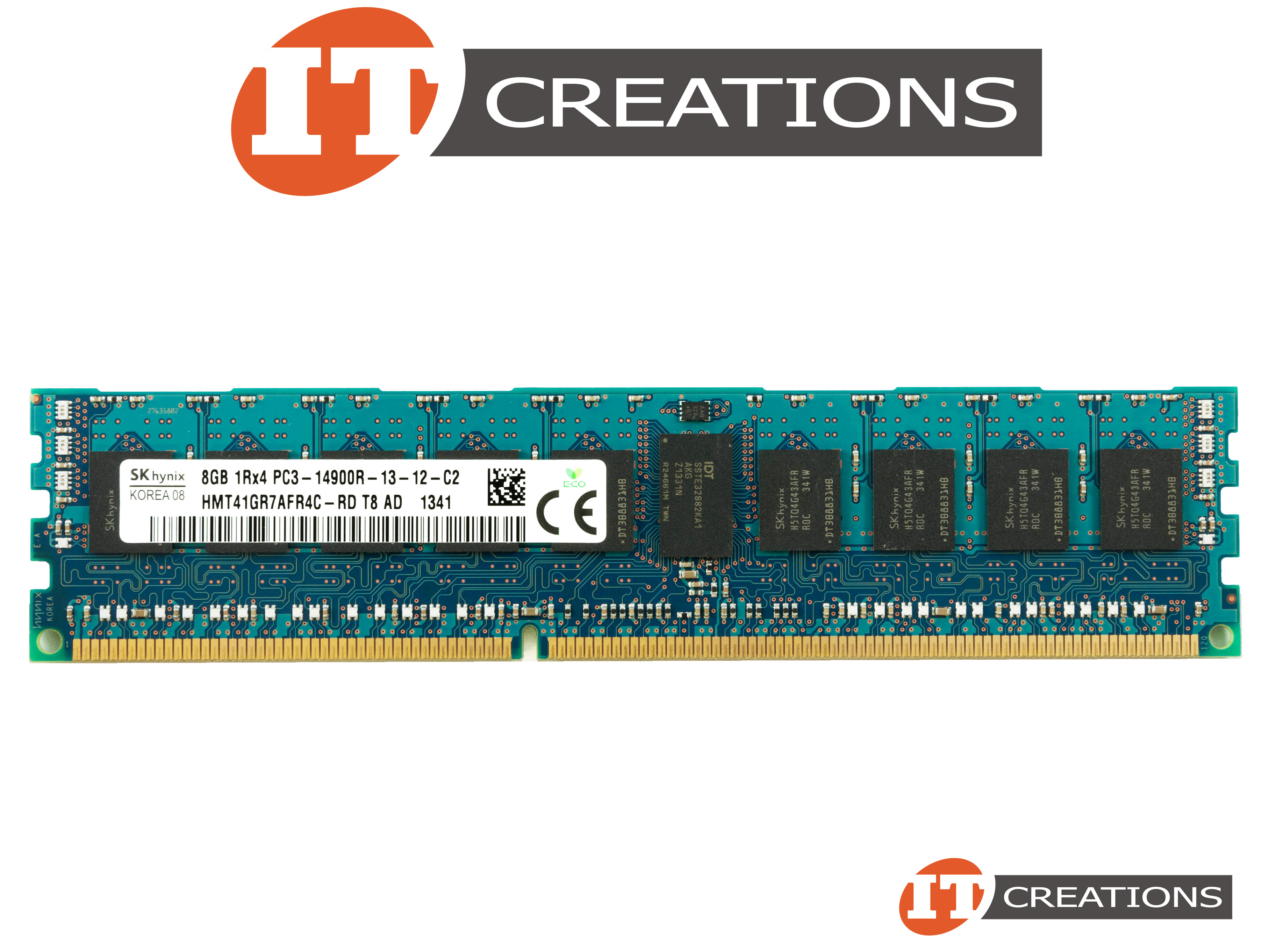 HMT41GR7AFR4C RD Used SK HYNIX 8GB PC3 14900R DDR3 1866 REGISTERED 