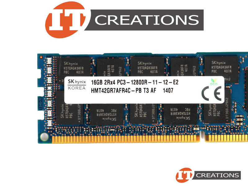 HMT42GR7AFR4C-PB SK HYNIX 16GB PC3-12800R DDR3-1600 REGISTERED ECC 2RX4 ...