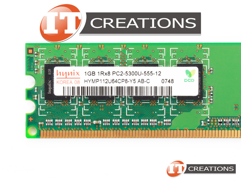 Ram Barrette Mémoire KINGSTON 1Go DDR2 PC2-5300U 667Mhz KPN424-ELG CL5 2Rx8 - Informatique