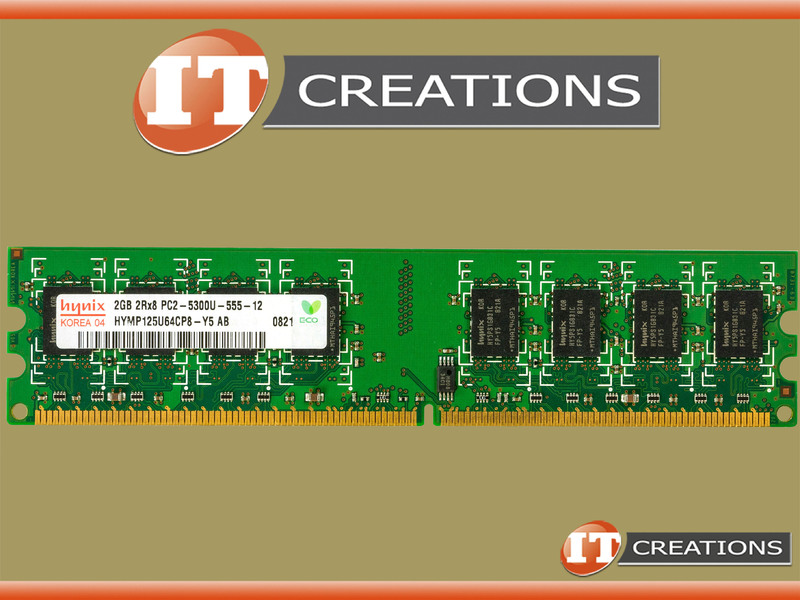HYMP125U64CP8-Y5 HYNIX 2GB PC2-5300U DDR2-667 UNBUFFERED NON ECC 2RX8 ...