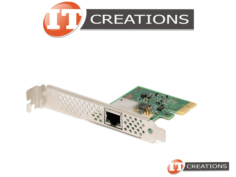 INTEL ETHERNET SERVER ADAPTER I210-T1 10 / 100 / 1000MB/S PCI-E 2.1 X1  NETWORK CARD - 10/100/1000MB/S / 1GB/S / 1GBE PCIE 2.0 2.5GT/S ( 1 ) ONE  RJ45