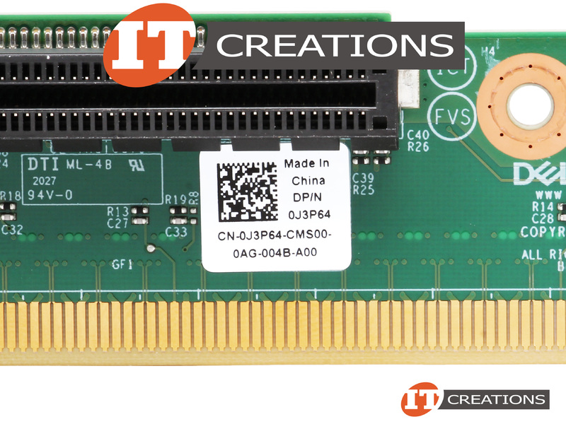 J3P64 DELL RISER2 BOARD FOR DELL EMC POWEREDGE R6515 - RISER CARD 2 PCI ...