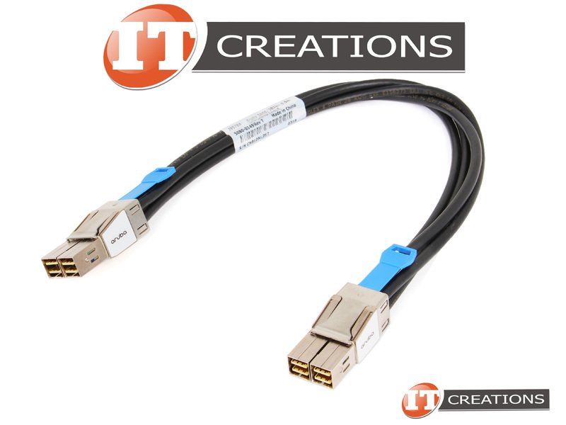3810M　1.64FT　DUAL　EXTERNAL　SWITCH　E3800　HIGH　HP　CONNECTORS　TWO　ARUBA　J9578A　HD　CABLE　HP　0.5M　ARUBA　SERIES　SAS　STACKING　MINI　SPEED　FOR　SFF-8643