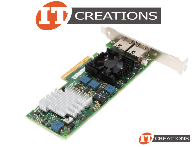 thumbnail image 2 of Intel X520-T2 10Gb Dual Port Ethernet Server Adapter - Dell 0JM42W High Profile 2 of 4