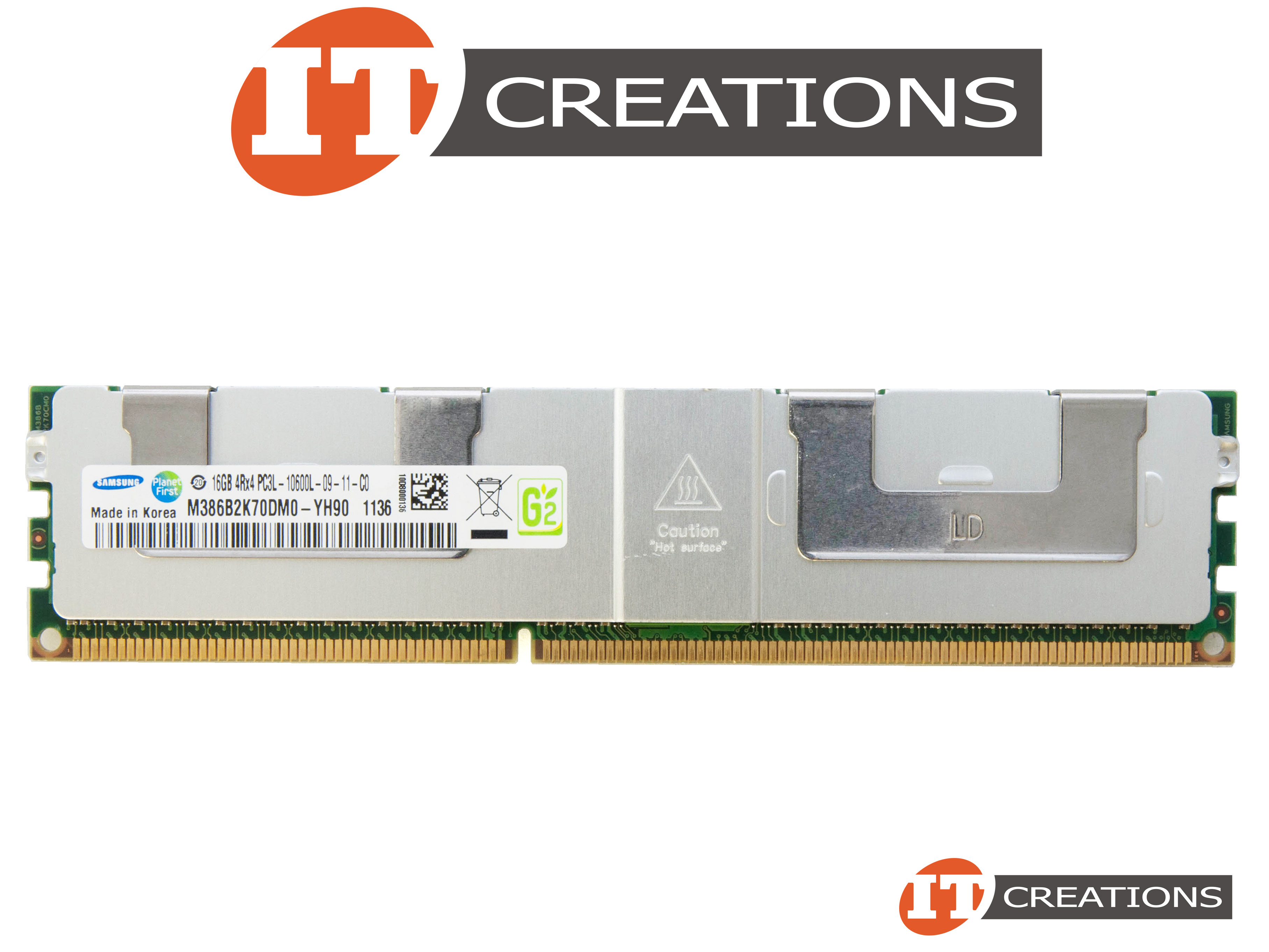 Barrette Mémoire CRUCIAL/MICRON 16 Go DDR3 ECC REG – PC3-10600, LRDIMM