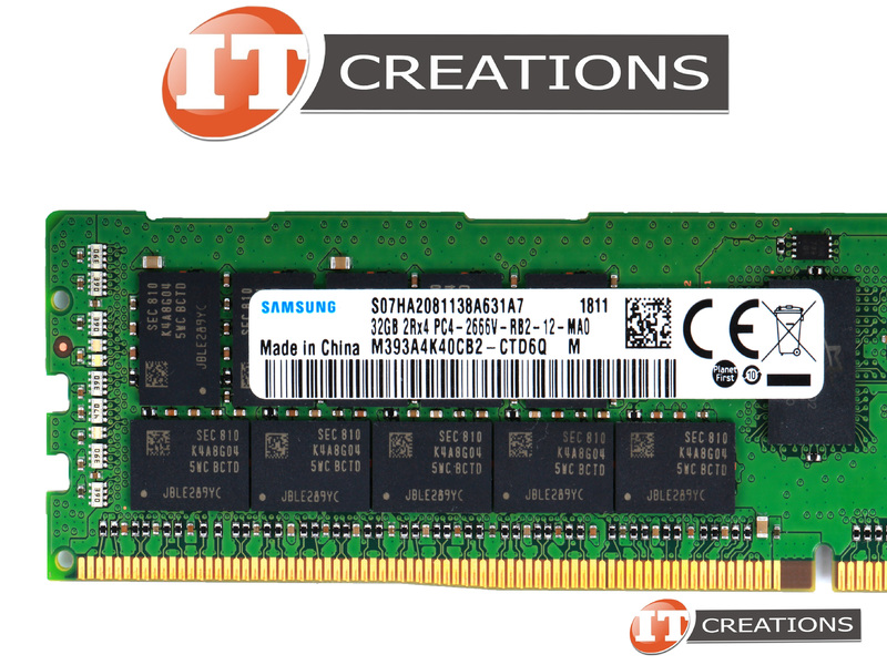 SAMSUNG 32GB PC4-2666V DDR4 REG ECCメモリ8枚