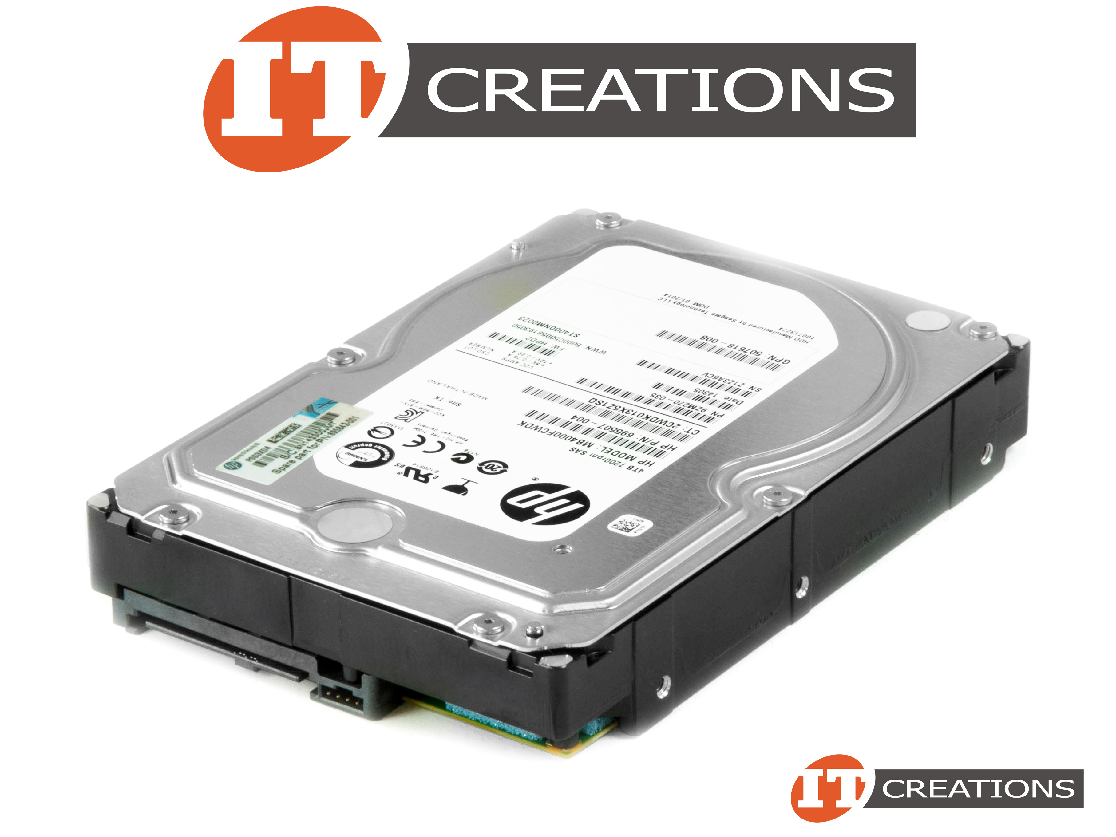 HP MB4000GCWDC 4TB SERGATE 1TB HDD 2点