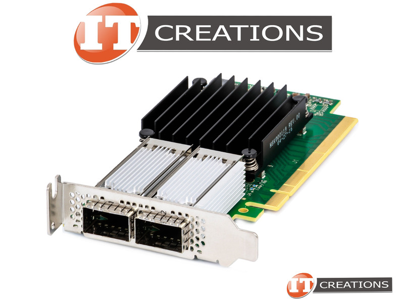 MCX456AECATLOW P MELLANOX CONNECTX4 DUAL PORT EDR 100GB/S INFINIBAND