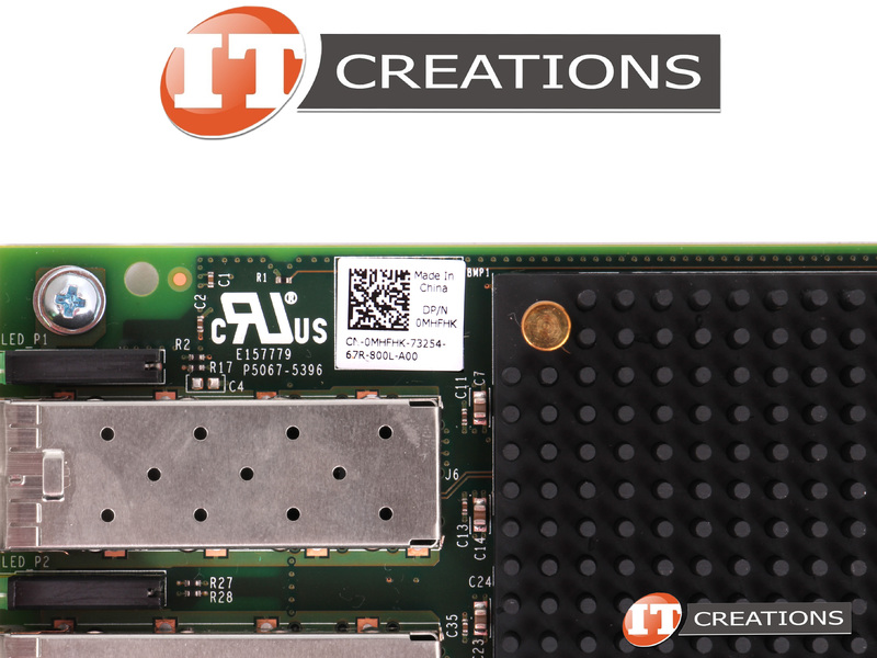 MHFHK-HIGH P DELL / EMULEX LPE32002-M2-D HBA 32GB FC DUAL PORT SFP PCIE ...