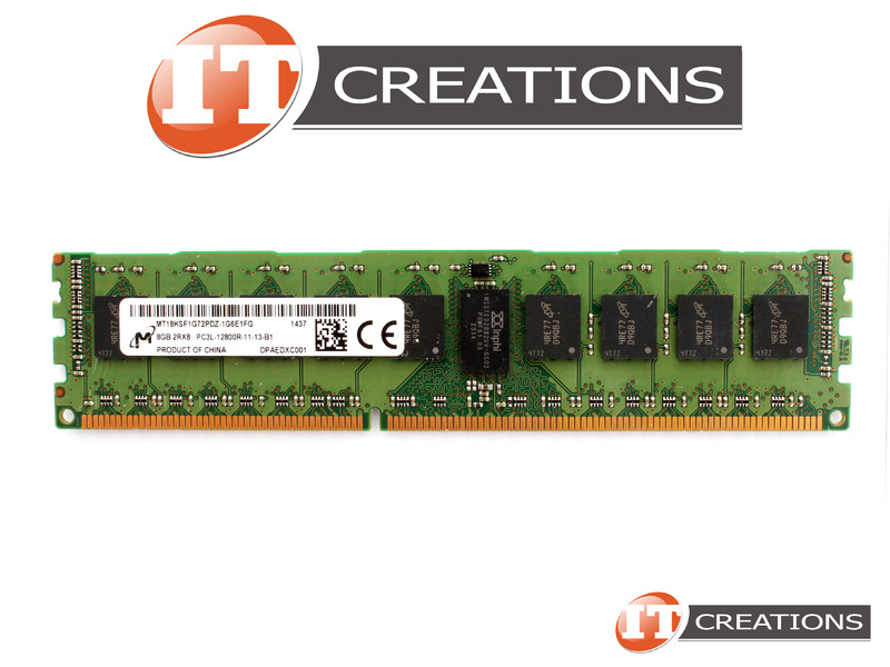 Lot De 4 Barrettes RAM DDR3 HP 8Go PC3-12800 - Modèle 647651-081, Occasion