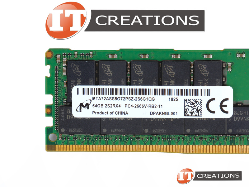Micron 128 GB DDR4 288-PIN-2666MHz ECC LRDIMM - MTA144ASQ16G72LSZ-2S6E1 - Foto 11