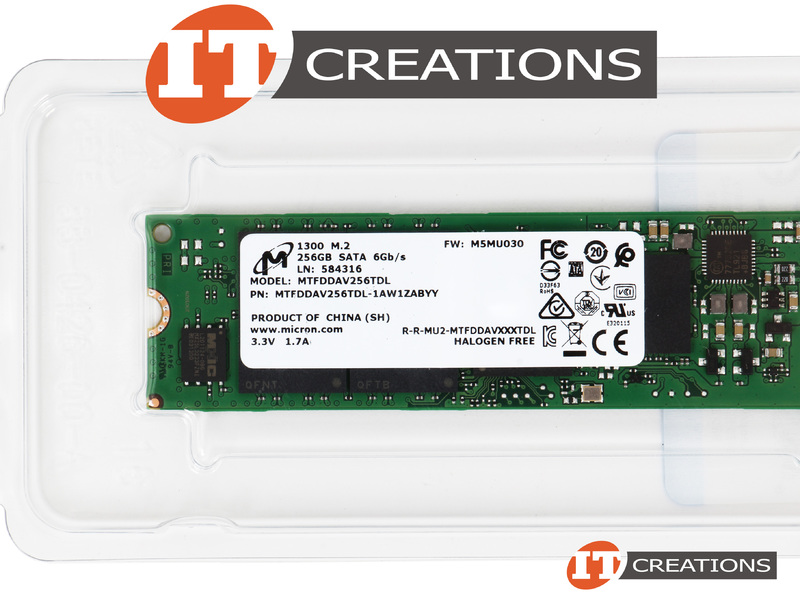 MTFDDAV256TDL-1AW1ZABYY-RET - Retail - MICRON 256GB TLC SATA III M.2 ...