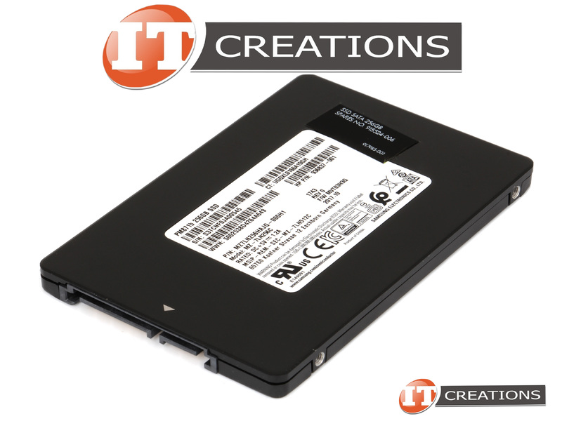 Ved daggry Minde om Sparsommelig MZ-7LN256C-HP - Refurbished - HP 256GB SATA III 2.5 INCH SMALL FORM FACTOR  SFF 6GB/S SATA3 SOLID STATE HARD DRIVE SSD - ( SAMSUNG PM871B SERIES OR  MICRON 1300 SERIES )