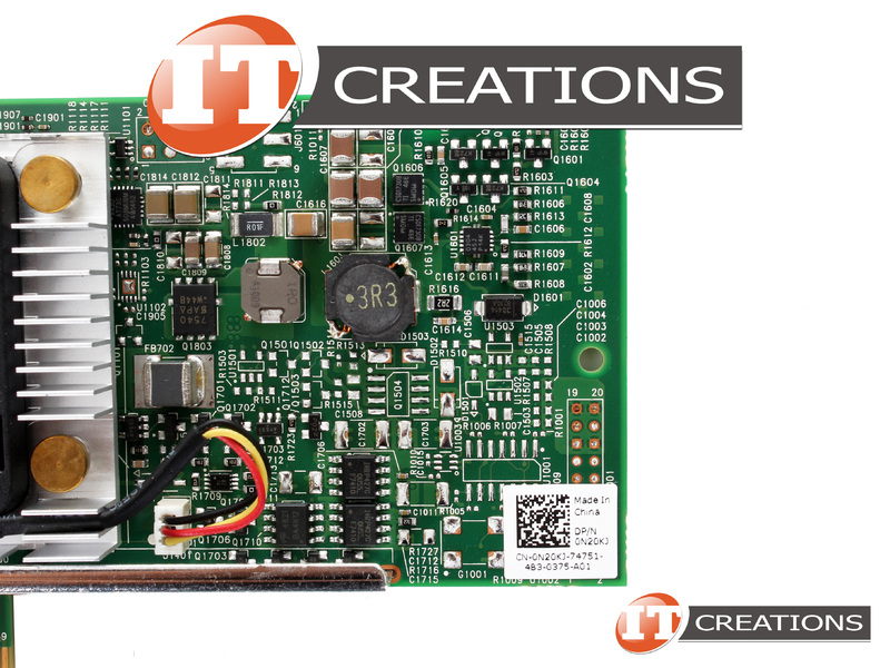 Broadcom 57810S 10GB SFP+ Dual Port PCI Express X8 NIC Adapter, Low/High Profile, N20KJ