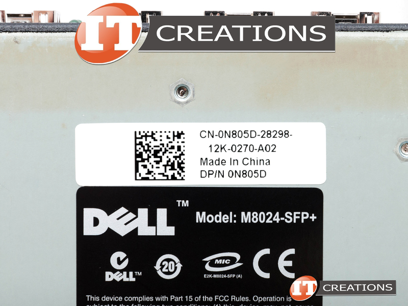 N805D DELL M8024 10GBE QUAD PORT UPLINK MODULE FOR DELL POWEREDGE ...