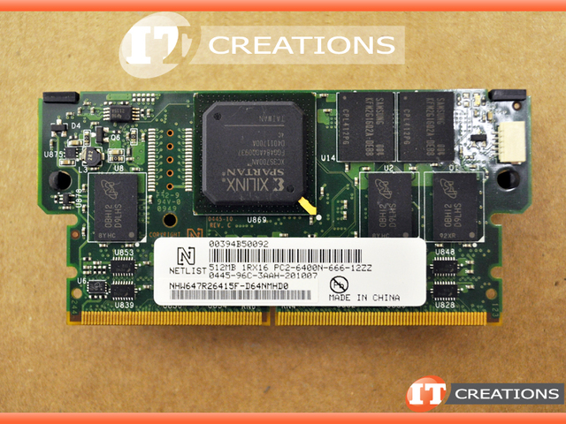 Barrette Mémoire NETLIST 512MB 1RX16 PC2-6400 – Serveur, Reconditionnée