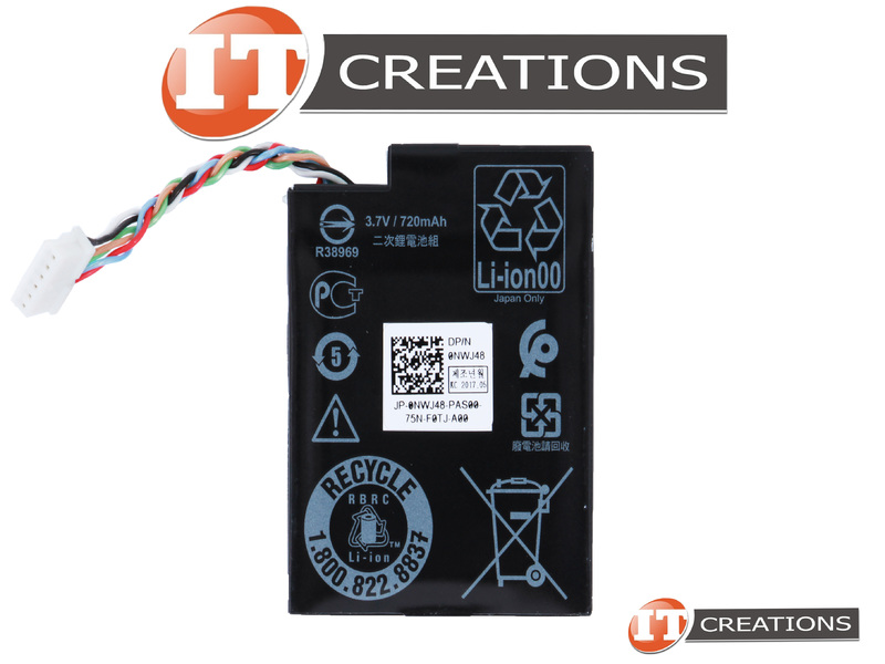 NWJ48 DELL PERC BATTERY MODULE FOR DELL EMC POWEREDGE C4140 / MX740C ...